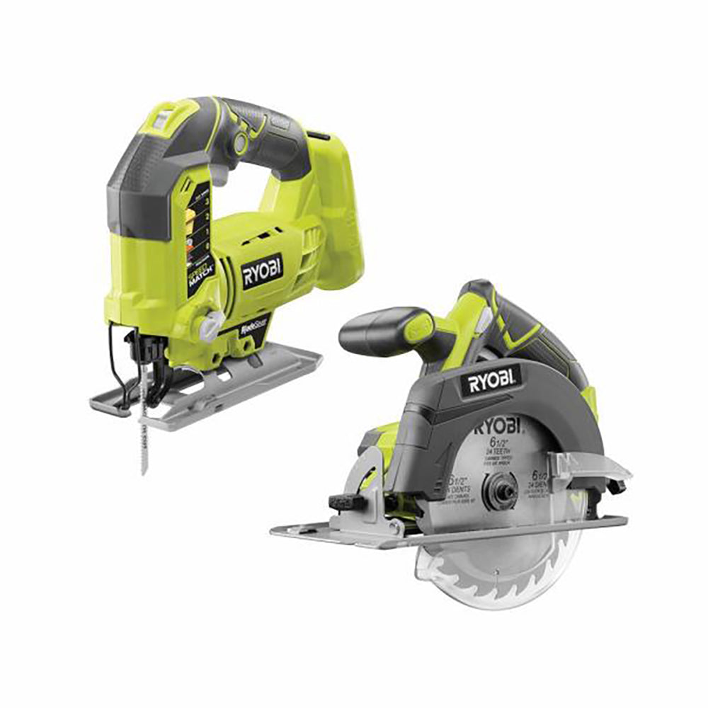 18V ONE+ 6-1/2" Circular Saw & Orbital Jig Saw