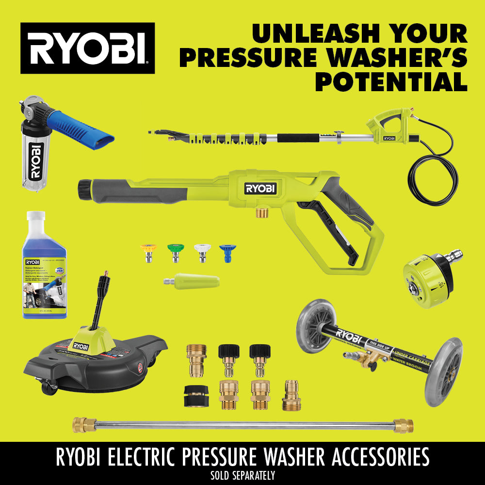 3000 PSI 1.1 GPM BRUSHLESS ELECTRIC PRESSURE WASHER WITH 12" 2300 PSI SURFACE CLEANER Image 4