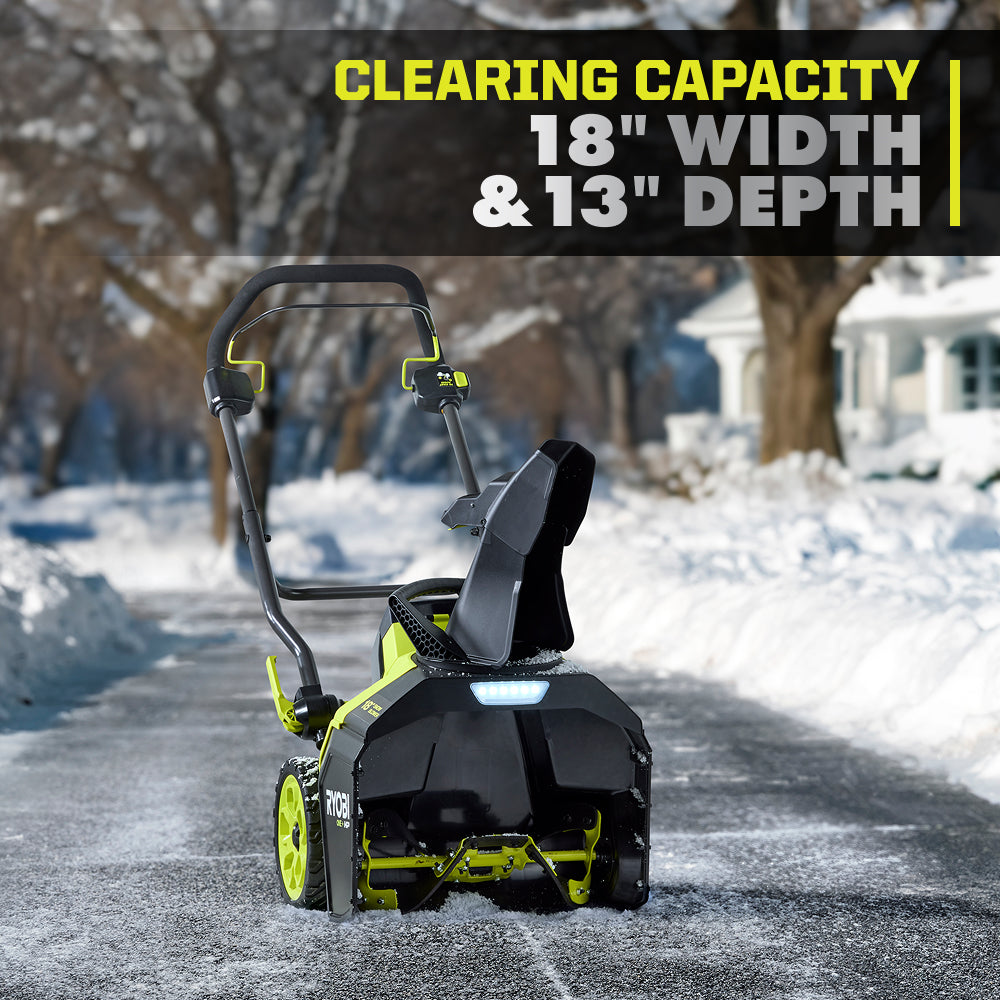 18V ONE+ HP Brushless 18" Single-Stage Snow Blower