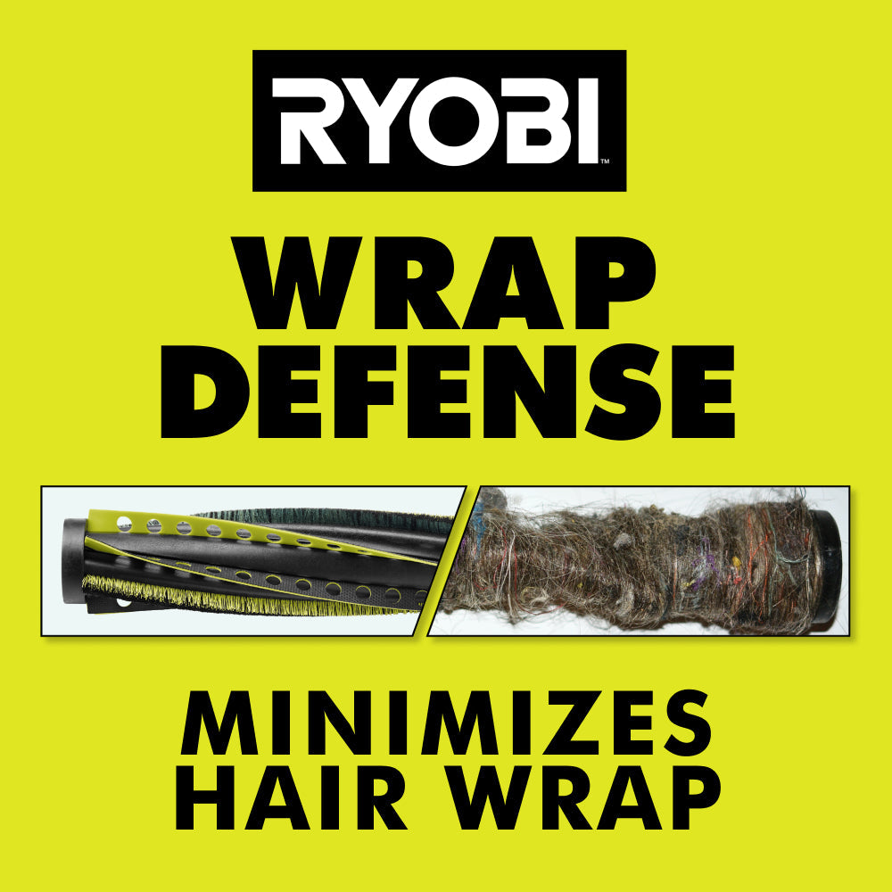 High-Capacity Stick Vacuum Replacement Wrapdefense Roller Bar