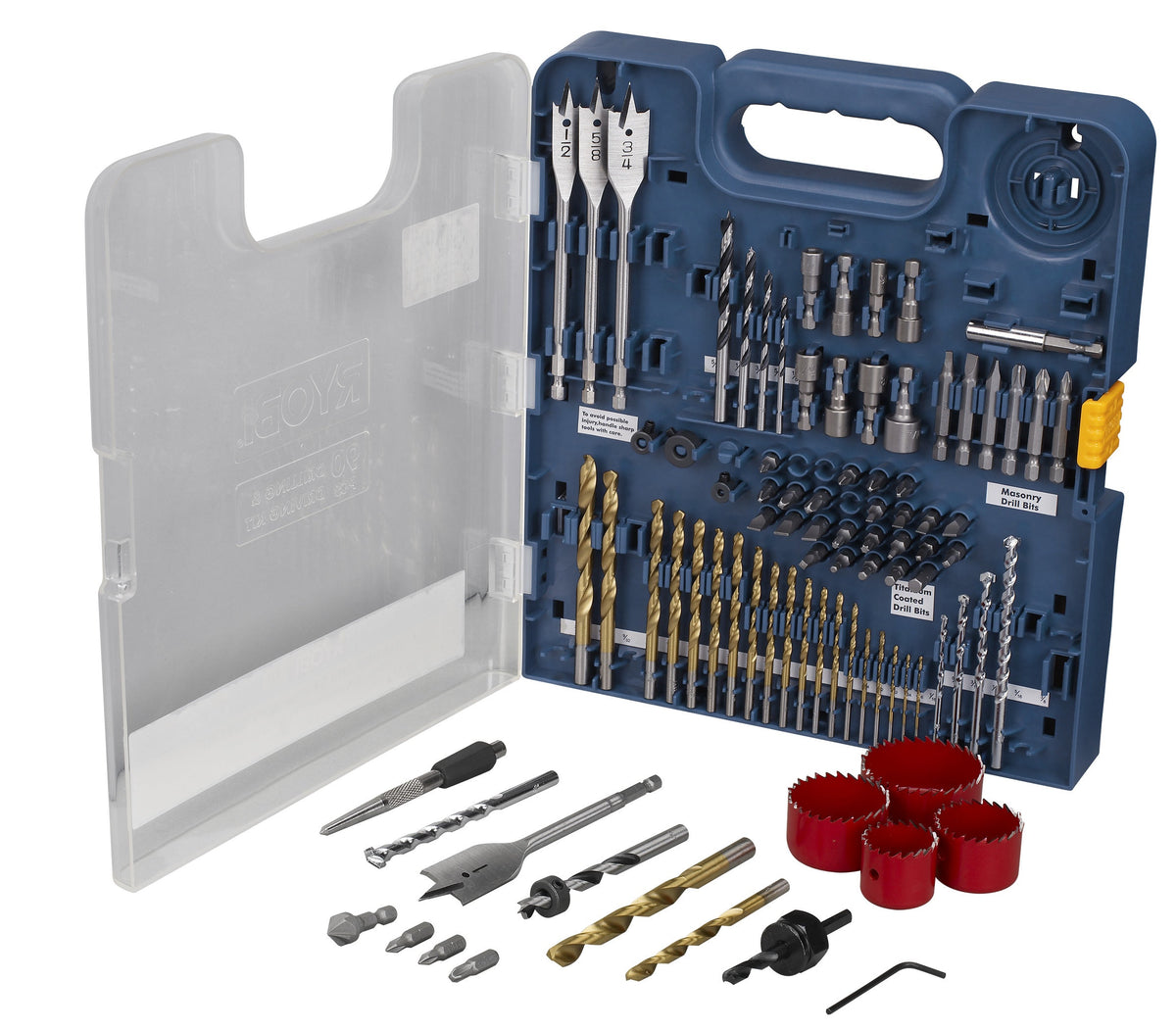 90 PC. Drilling and Driving Accessory Kit Image 2