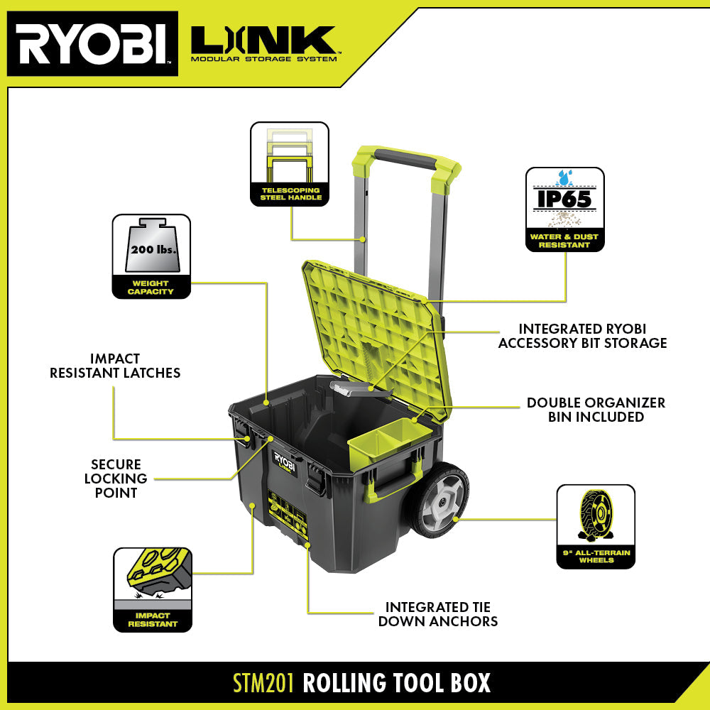 LINK ROLLING TOOL BOX  Image 3
