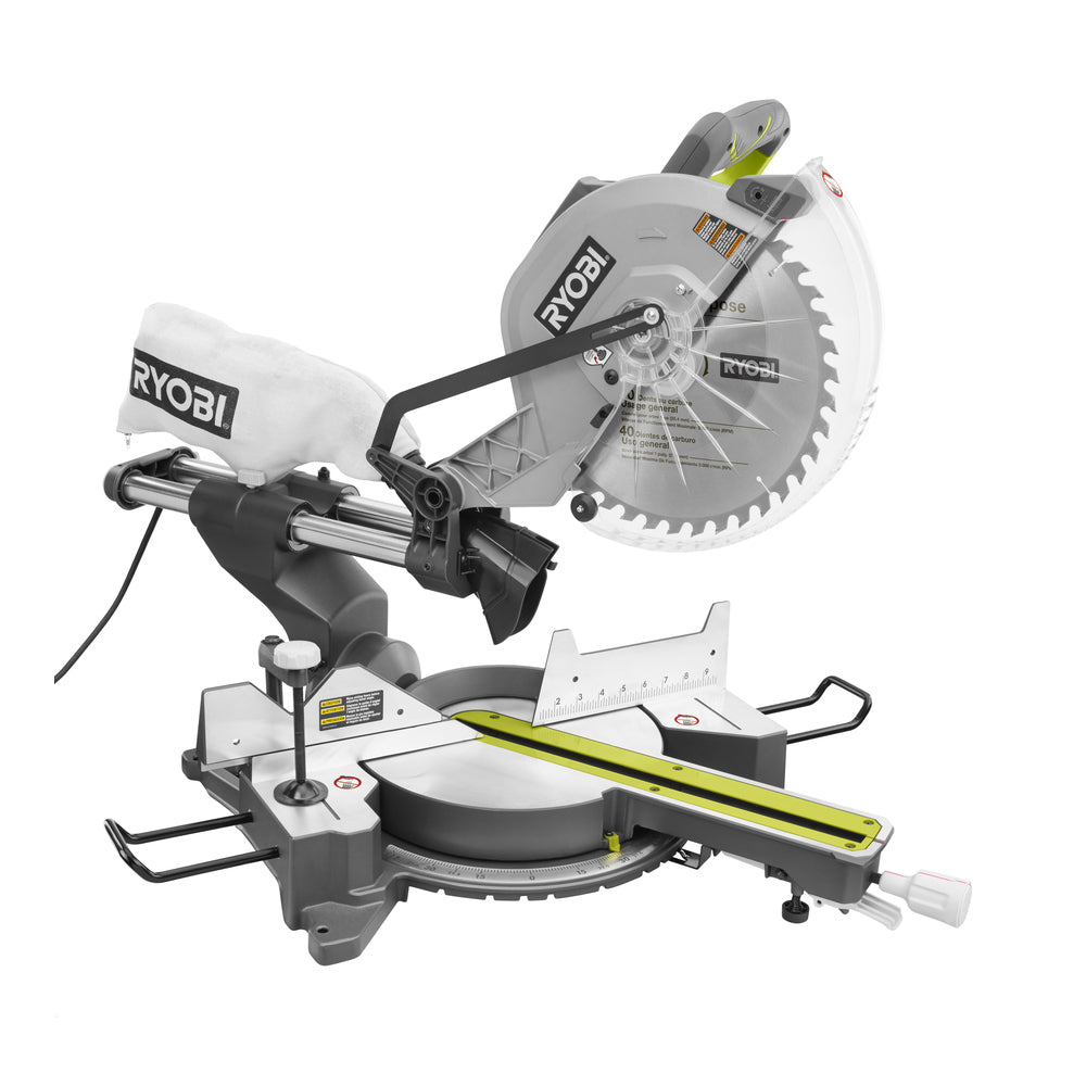 12" Sliding Compound Miter Saw with Laser
